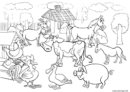 La ferme sera ouverte pendant les vacances de noel du mardi 26 décembre au dimanche 7 janvier. Coloriage Les Animaux De La Ferme Pour Enfants Dessin Animaux De La Ferme A Imprimer