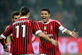 Thiago silva of ac milan celebrates. Transfer News Ac Milan To Sell Thiago Silva Ibrahimovic To Paris Saint Germain Bleacher Report Latest News Videos And Highlights