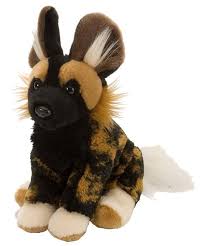 African Wild Dog Stuffed Animal 8 In 2020 African Wild Dog Wild Dogs Dog Stuffed Animal