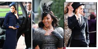 Which suits stars attended the royal wedding? Princess Eugenie Wedding Guests The Outfits The Royals And A Listers Wore