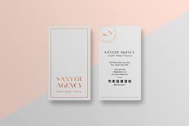 It may be a digital world, but that fact does not take away the importance of business cards. Stylish Minimal Business Card Template Inspiration Cardfaves