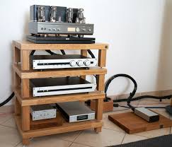 Abc meubles meuble hifi vidéo bois 0220 miel. Hi Fi Racks Meubles Hi Fi High End Audio