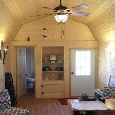 Pin By Mark Ivey On Cabins In 2021 Tiny House Loft Lofted Barn Cabin Shed To Tiny House