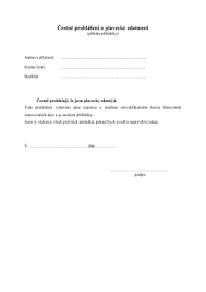 Čestné prohlášení je náhradou za zejména listinný důkaz ve správním řízení, osvědčuje (ale nedokazuje) určité skutečnosti. Ø§Ù„Ø¹Ø¨Ù‚Ø±ÙŠ Ø³Ø®ÙŠÙ Ù„Ø¹Ù†Ø© Cestne Prohlaseni Sleva Na Dite Artsandmusiccenter Com
