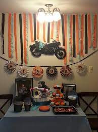 50 Amazing Baby Shower Ideas For Boys Baby Shower Themes For Boys Baby Shower Motorcycle Harley Davidson Baby Shower Baby Boy Shower