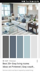 What we did is take a living room photo and changed the wall color so that you can get a quick glimpse of how different colors look compared to one another. Paleta De Colores Grises Y Azules Living Room Color Schemes Living Room Color Living Room Colors