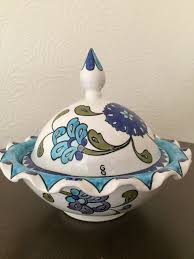 Sekerlik Lokumluk Goruntuler Ile Seramik Sanat Desen Vazolar