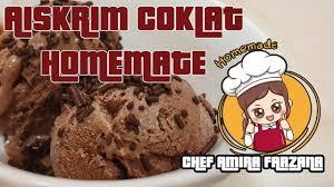 Kisar kasar peanut, kemudian campurkan ke dalam coklat leleh Buat Aiskrim Coklat Homemade 5 Bahan Je Youtube