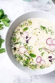 Okroshka Cold Russian Summer Soup Recipe Summer Soup Cold Meals Cold Soup Recipes