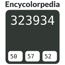 323934 Hex Color Code, RGB and Paints