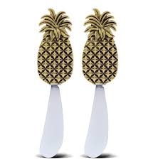 So what are the best ways to style a gray sofa? Pineapple Cheese Spreader Set Of 4 Spreaders Kitchen Dining Bruno Cammareri Com