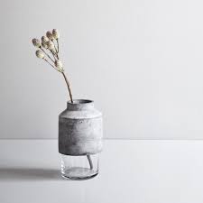 Willmann Vase Concrete Vases Concrete Decor Vase Design