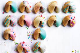 Choc dipped fortune cookie recipe