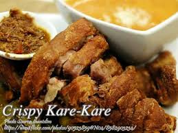Crispy Kare Kare Recipe Panlasang Pinoy Meaty Recipes Recipe Kare Kare Recipe Kare Kare Pata Recipe