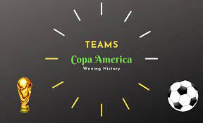 Teams And Copa America Winning History America History Winner