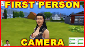 Not sure if people are aware of this, but there was a mod created that. Sims 4 First Person Mod Love Meme