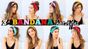 This is pretty much the same thing as way no. 8 Trendy Bandana Hairstyles For Summer How To Style Bandanas Youtube