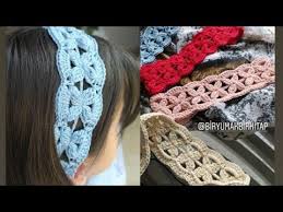 kolay ve sik sac bandi yapimi easy headband making knit sac bandi yapimi bandana youtube bebek sac bandi orgu bandanalar zig zag crochet