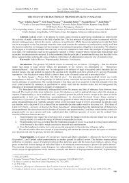 At the outset, the federal circuit adopted the majority rule that the application of the relation back doctrine is reviewed de novo, while any underlying facts are reviewed for clear error. Pdf The Study Of The Doctrine Of Proportionality In Malaysia