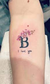 Choose from 137 letter b tattoo designs stock illustrations from istock. Letter B Tattoo Letter B Tattoo Initial Tattoo B Tattoo