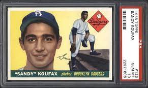 Check spelling or type a new query. New Psa 10 Sandy Koufax Rookie Card