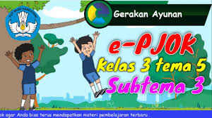 Kunci jawaban gambar disamping cuma cover saja silahkan lgsg download dibawah cara downloadnya tinggal buka terus tunggu 5 detik klik. Pjok Kelas 3 Tema 5 Subtema 3 Gerakan Tolakan Dan Ayunan Youtube