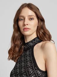 Guess Minikleid mit Neckholder Modell 'CELESTE' (black) online kaufen