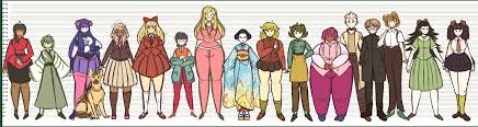 Fanganronpa Fanclass Height Chart By Gummidam On Deviantart Here's the height comparison of class 28. fanganronpa fanclass height chart