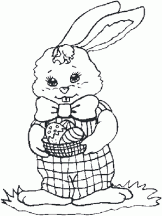 Coloriage Lapins De Paques Sur Hugolescargot Com Coloriage Lapin Coloriage Lapin De Paques Coloriage Paques