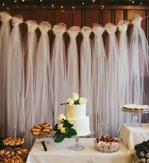 tulle backdrop wedding decorations wedding tulle backdrop