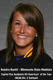 Kendra Huettl of Minnesota State Mankato selected Academic All-America® of  the Year for Division II Softball, leads DII Academic All-America® Team