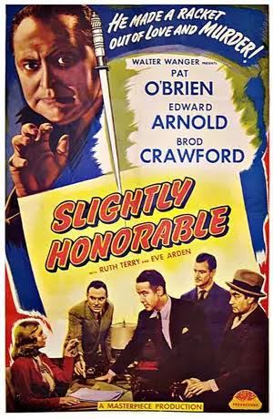 Slightly Honorable (1939) movie poster