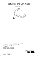 The k3901 parts manufactured by nec are available for purchase at jotrin electronics website. Kohler K 4744 96 K 4744 0 Installation Guide Manualzz
