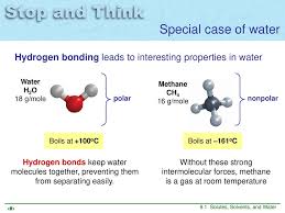 Methane or ch4 is a nonpolar molecule. Chapter 9 Water And Solutions 9 1 Solutes Solvents And Water Ppt Download