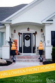 Halloween Front Porch Home Depot Style Challenge Design Dazzle Halloween Front Porch Classy Halloween Decor Home Depot Halloween