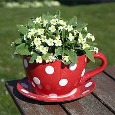 This is really a brilliant idea for gardening. Diy Teapot Planters For Extraordinary Decorations Best Craft Projects In 2021 Teacup Planter Tea Cup Planter Colorful Planters