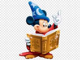 Download this free mickey mouse fantasia cartoons desktop hd wallpaper for pc tablet and mobile download 1920×1080 wallpaper in high resolution and use it to brighten your pc desktop, ipad, iphone, android, tablet and every other display. Mickey Mouse Holding Book Illustration Disney S Magical Mirror Starring Mickey Mouse Minnie Mouse Epic Mickey Fantasia Magic Kingdom Heroes Computer Wallpaper Cartoon Png Pngwing