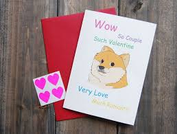 Parents, pals, and everyone else you don't always take the time to say i love you too. Doge Valentine S Day Funny Meme Greeting Card Hand Drawn Original Illustration Valentines Day Funny Meme Valentines Day Memes Valentines Day Funny