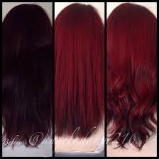 Pravana Red Over Prelightened Hair Burgundy Hair Red Hair Color Cool Hair Color
