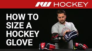 In indoor you have to get low to the point where your hand is almost. How To Size A Hockey Glove Youtube