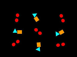 A heterogeneous mixture is a type of mixture in which the components can be seen, as there are two or more phases present. If Each Geometric Shape Represents A Different Type Of Atom And Atoms That Are Touching Have Brainly Com