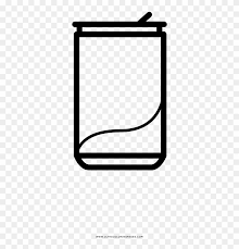 Coloring pages for kids the lord's prayer coloring pages. Soda Can Coloring Page Line Art Clipart 5721 Pikpng