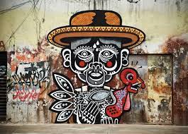 street art mexicain houhouhaha et de rue coloriage spiderman