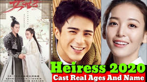 Watch the heiress chinese drama 2020 engsub is a han yuan niang daughter of the prime minister disguises as her twin brother han shi yi and began a romance story with the fifth. Heiress 2020 Cast Real Ages And Name By Jiang Chao Una You You Jing Ru Chinses New Drama 2020 Youtube