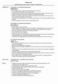 Cnc Machine Operator Resume Awesome Machinist Cnc Resume Samples Resume Template Resume Cnc