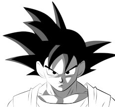 The dub started airing on cartoon network in january of 2017. Goku Dragon Ball Z Black And White Style By Juanpuerto99 On Newgrounds