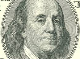 100 Bill Ben Franklin Portrait Stock Illustrations