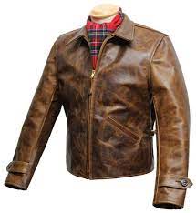 August A Lightweight 1930s Half Belted Jacket Aero Leathers Scotland Uk