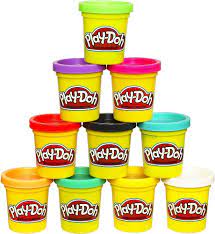 Play-Doh Modeling Compound 10-Pack Case of Colors, Non-Toxic, Assorted, 2  oz. Cans, Ages