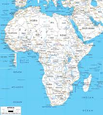 This map was created by a user. Detailed Clear Large Road Map Of Africa Ezilon Maps